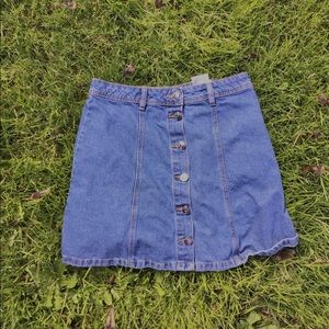 2000s denim skirt